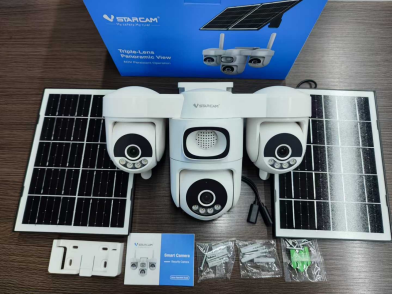 AOV solar camera 3mp+3mp (O-KAM Pro  APP)