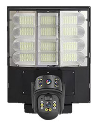 LD-9S (400W) Solar LED stree lamp with solar camera 3.5inch Solar low-power dual lens 2 pictures Camera (linkage)