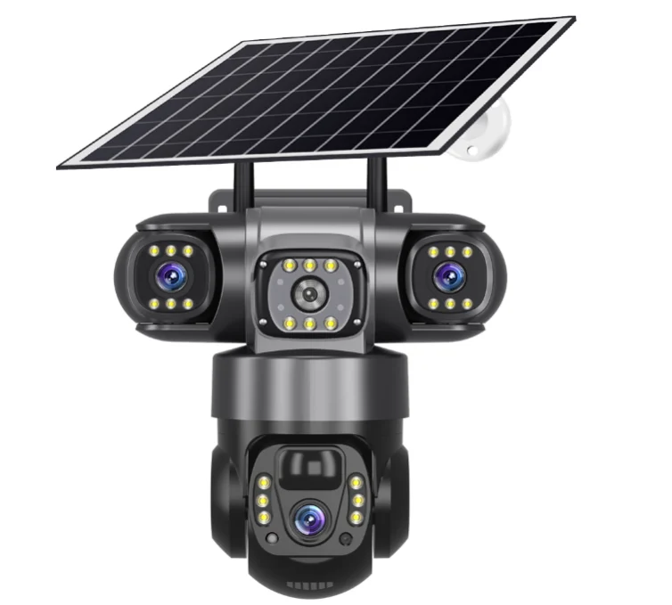VRT-VTS28-W-F V380 Pro Solar Security Camera
