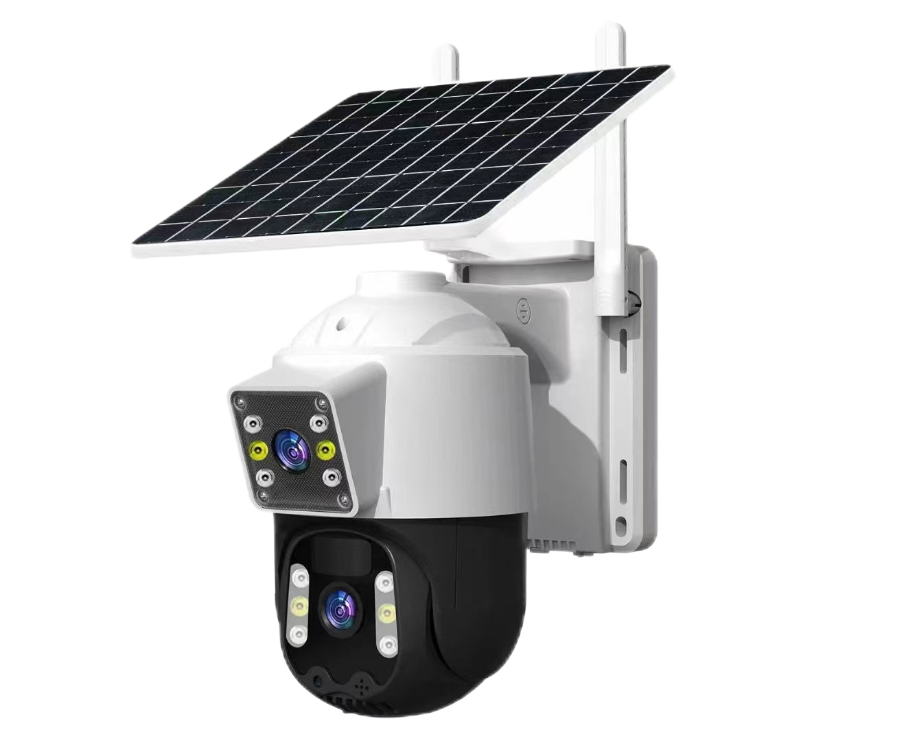 P1 AOV 2 lens 1 ptz solar camera