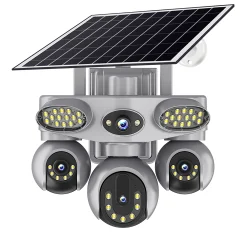 VRT-VTS40A-W-F-AOV V380 Pro Solar Security Camera