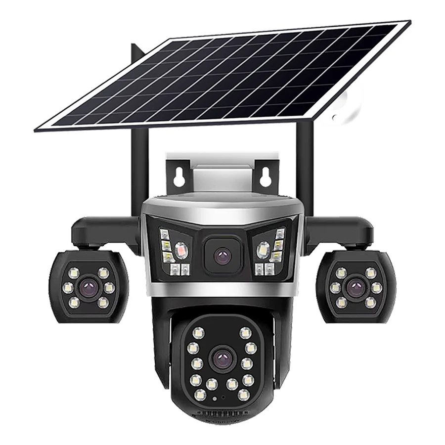 VRT-VTS07-W-F V380 Pro Solar Security Camera