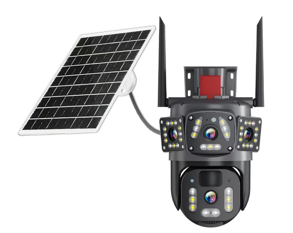 A9-3 AOV 2 lens 1 ptz solar camera