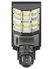 LD-B9Z3 (300W) Solar LED stree lamp with solar camera 3.5inch Solar low-power triple lens 10xzoom Camera (linkage)