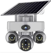 VRT-VTS40-W-F-DL-AOV V380 Pro Solar Security Camera