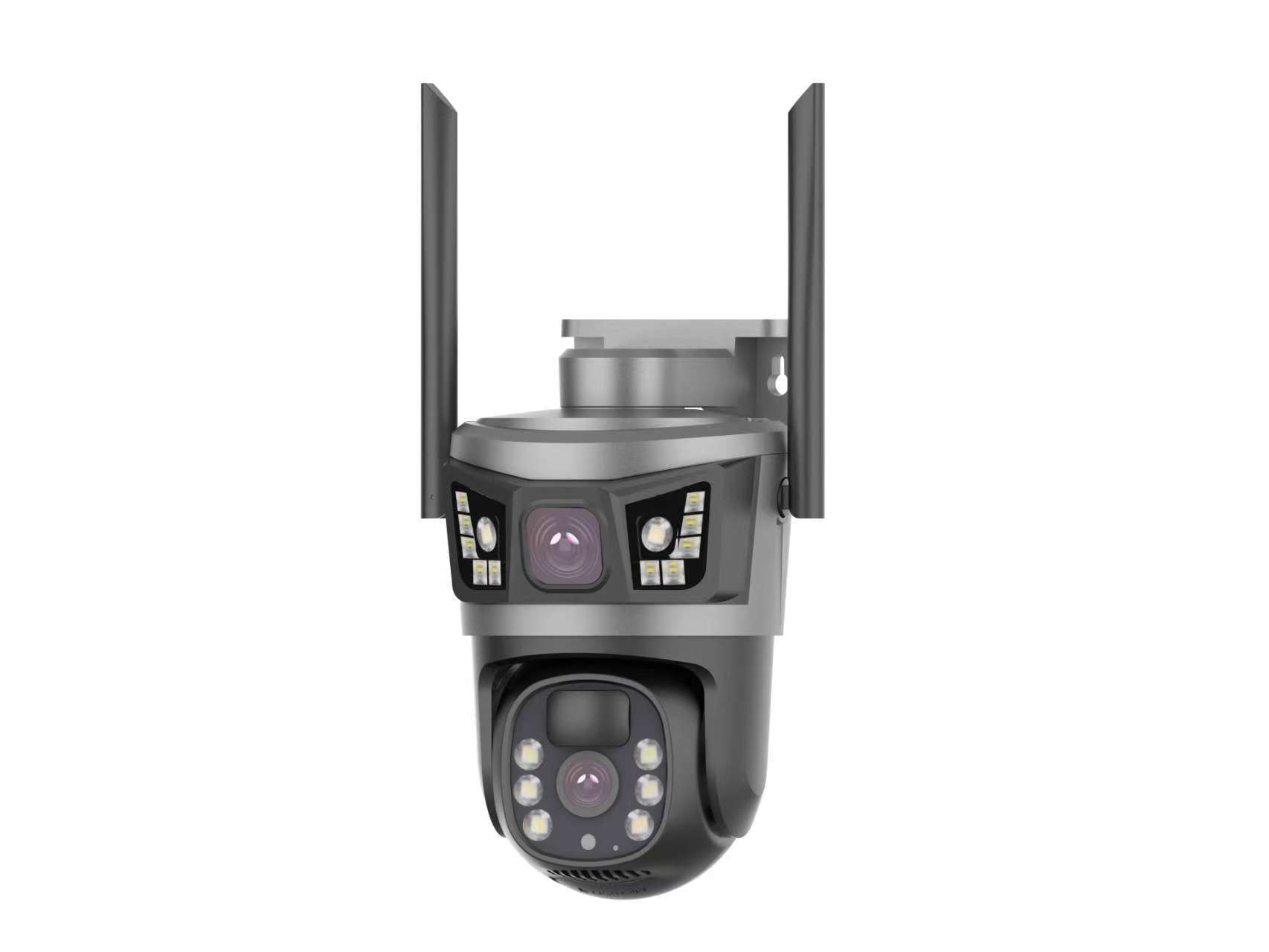 P6A-10F AOV 2 lens 1 ptz solar camera