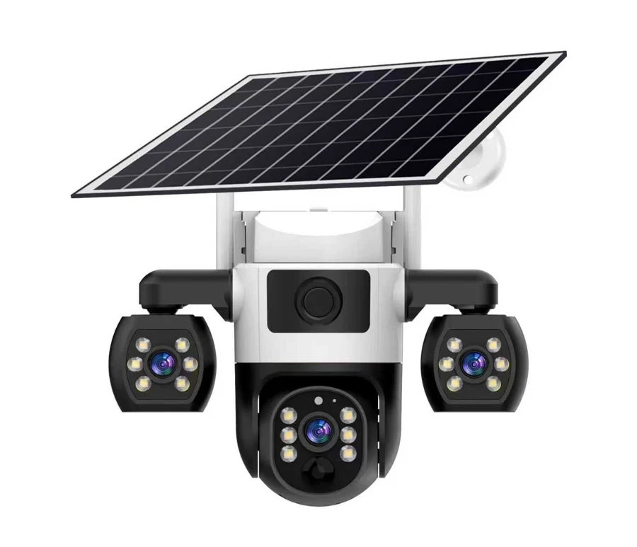 VRT-VTS26-W-F V380 Pro Solar Security Camera