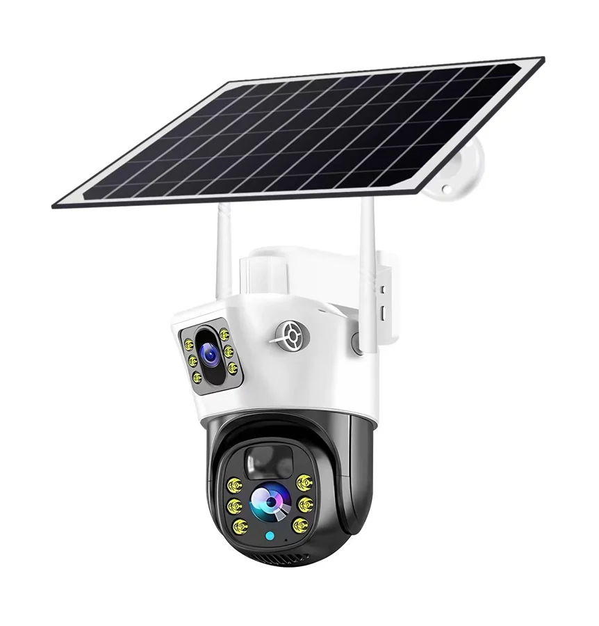 VRT-VCS09-W-H V380 Pro Solar Security Camera
