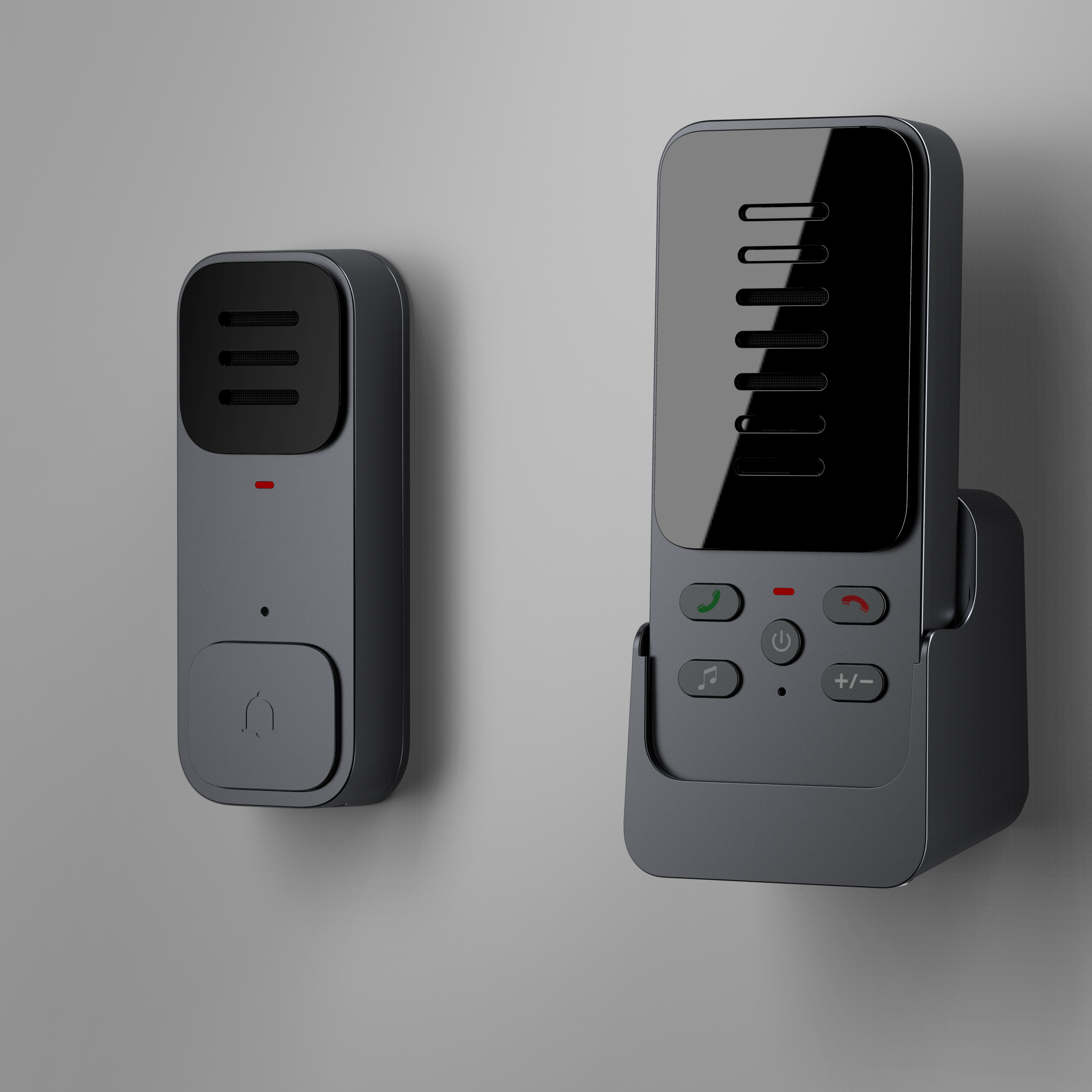 Long-Range Full-Duplex Wireless Intercom Doorbell