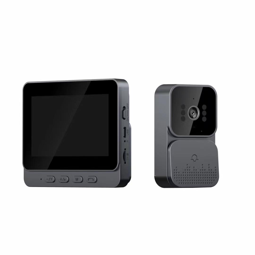 M10 4.3-Inch Wireless Video Doorbell Set