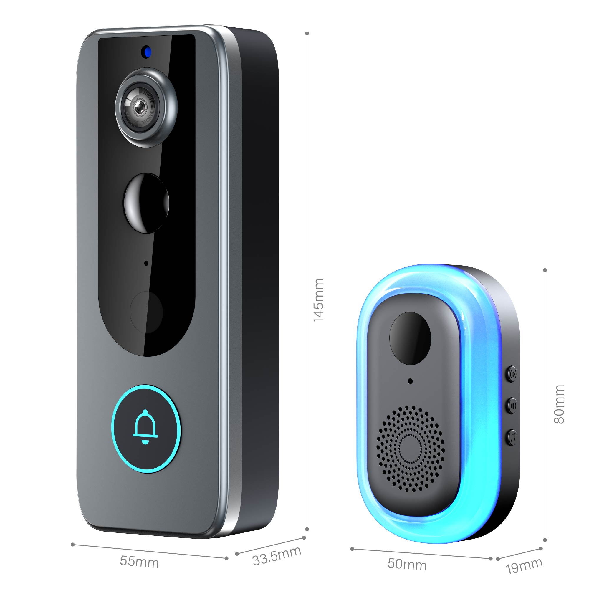 M20 TUYA 720P IP66 Smart Video Doorbell