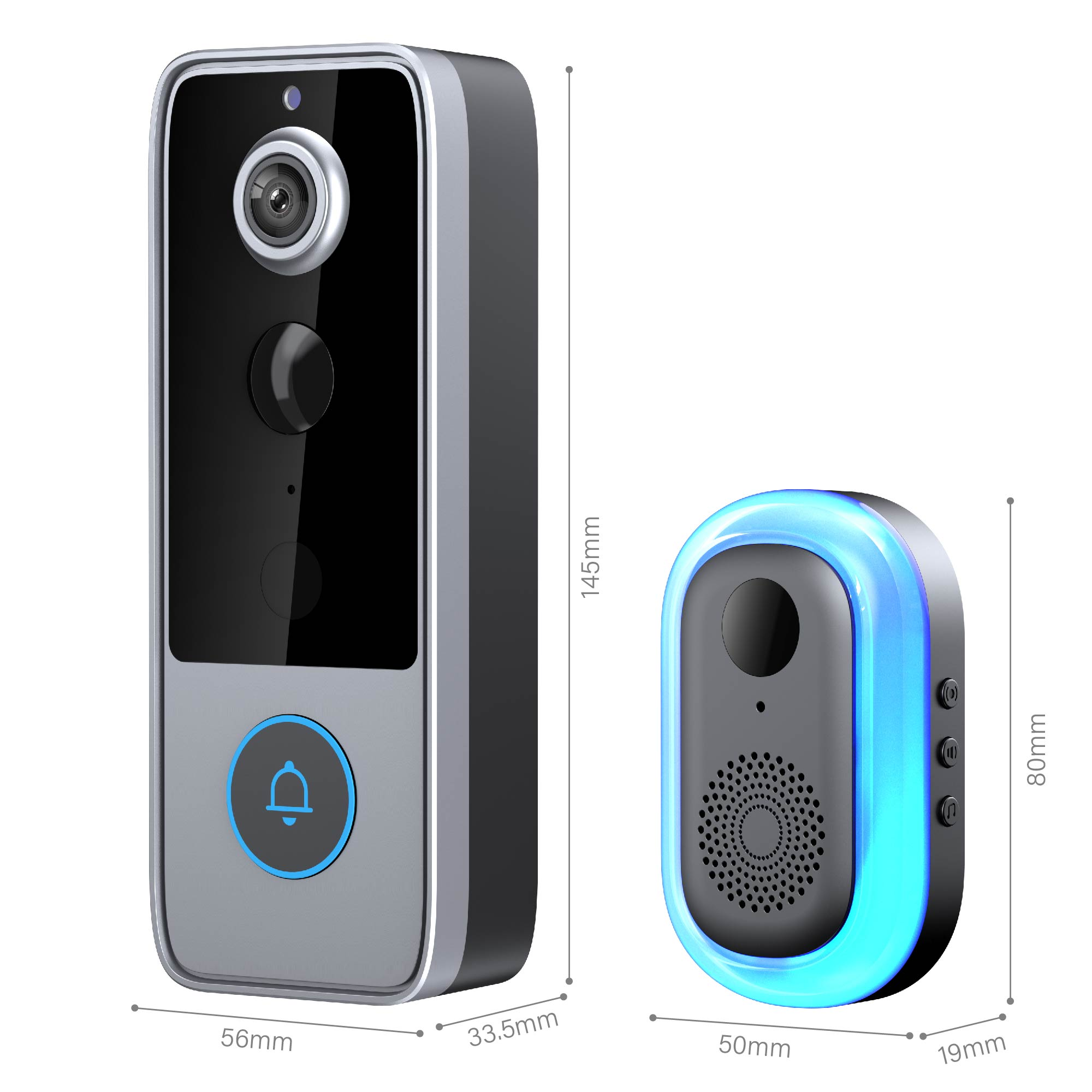 M21 TUYA 720P IP66 Smart Video Doorbell