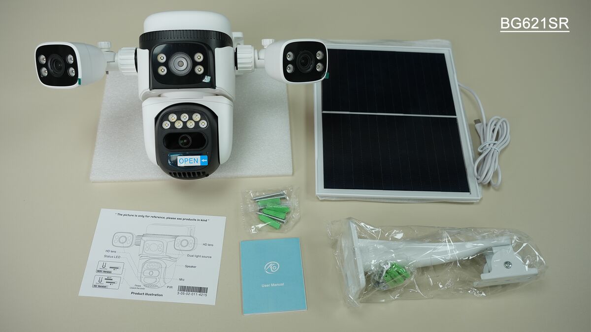 BG621SR AOV Solar Security Camera